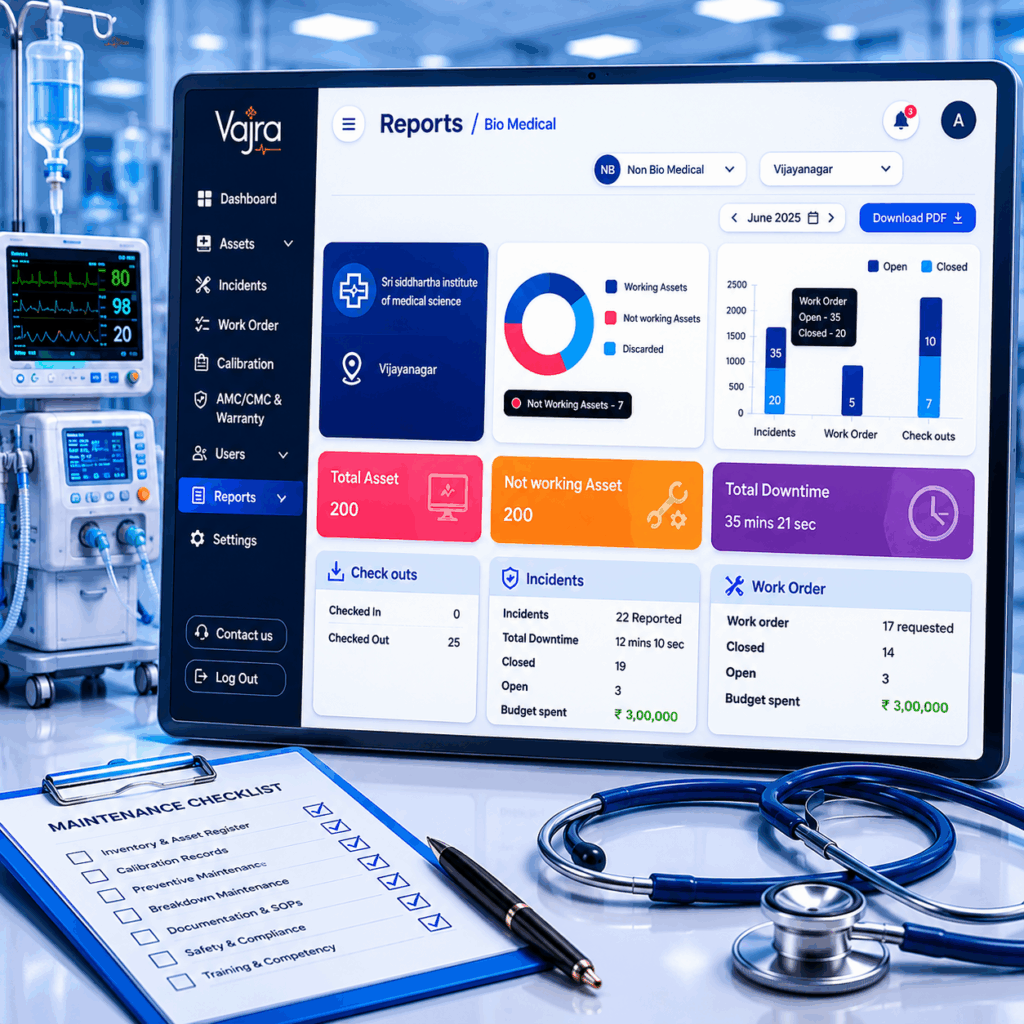 Asset Management for Multi-Specialty Hospitals