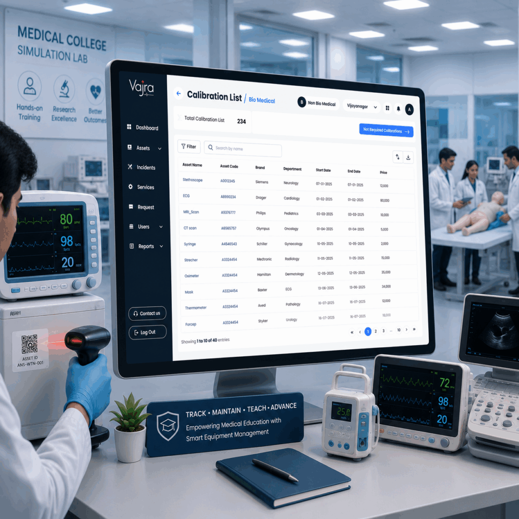 Biomedical Equipment Management for Medical Colleges